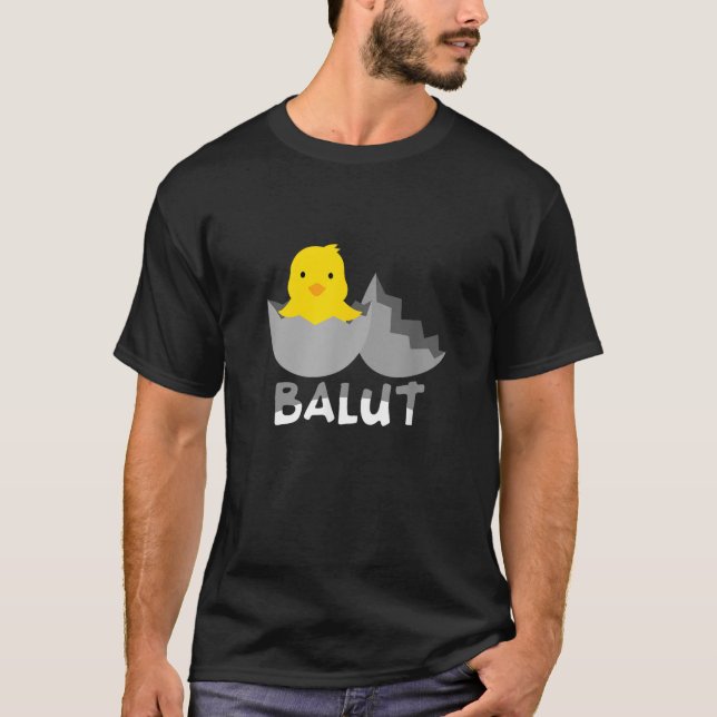 Funny Filipino Balut T-Shirt (Vorderseite)