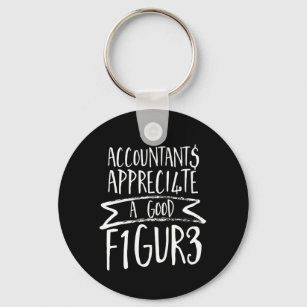 Funny Finance Accountant Büro Humor Schlüsselanhänger