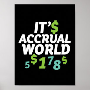 Funny Finance Accountant Office Es ist eine anorma Poster