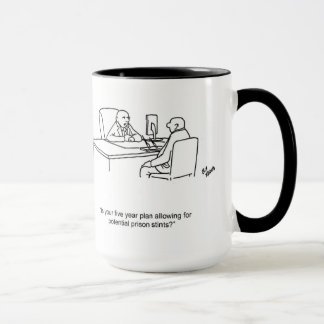 Funny Financial Spaß Tasse