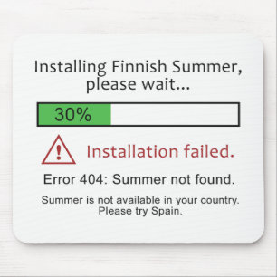 Funny Finland Summer Mousepad