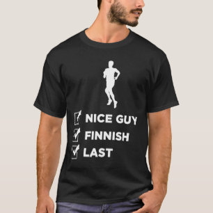 Funny Finnish Roots Finnland Läufer Jogger Geschen T-Shirt