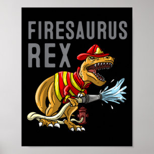 Funny Firefighter Art für Kinder Kleinkinder Firem Poster