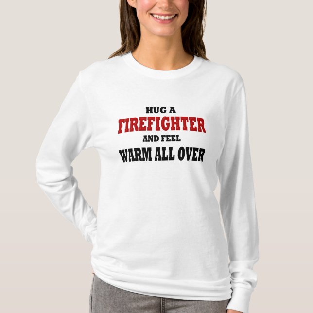 Funny Firefighter T-Shirt (Vorderseite)