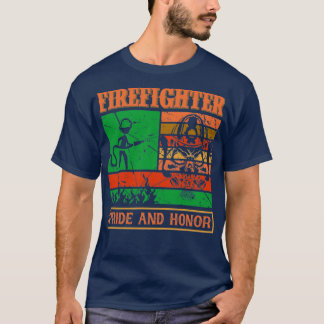 Funny Firefighter zitiert den Stolz und den Stolz  T-Shirt