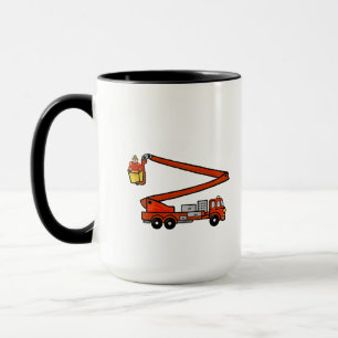 Funny Fireman Tasse Anpassen Sie es!