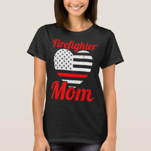 Funny Firemen Feuerwehrmann Mama Fireman Mama Moth T-Shirt