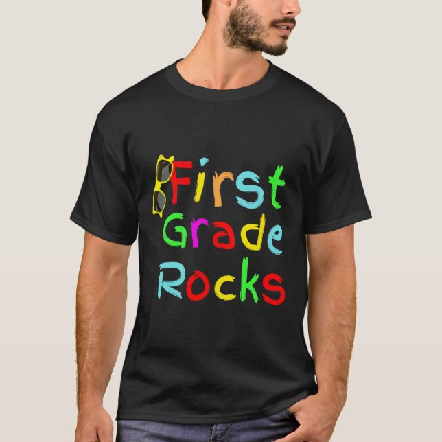 Funny First Grade T - Shirt 1. Klasse (Vorderseite)