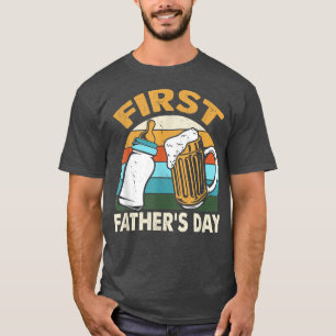 Funny First Vatertag Bierbrauer Vater und Sohn Toc T-Shirt