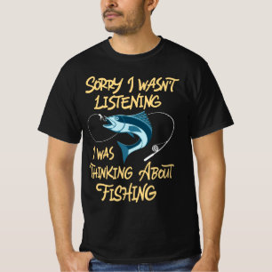 Funny Fischerquote Fisherman Spaß T-Shirt