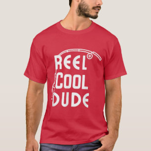 Funny Fisherman Reel Cool Typ T-Shirt