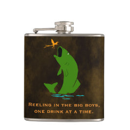 Funny Fisherman's Custom Flask Flachmann