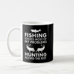 Funny Fishing and Jagd Geschenk Weihnachten Spaß H Kaffeetasse