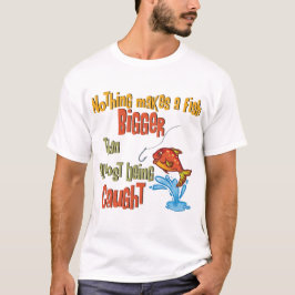 Funny Fishing - Beinahe gefangen T-Shirt