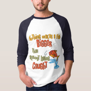 Funny Fishing - Beinahe gefangen T-Shirt