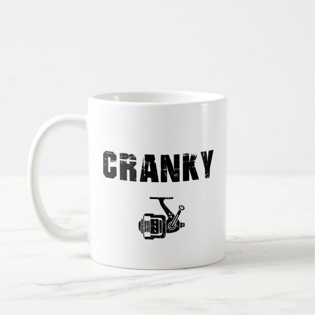 Funny Fishing, Crankings Fishing Kaffeetasse (Links)