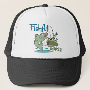 Funny Fishing - Fishful Thinking Truckerkappe