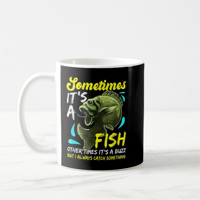 Funny Fishing für Männer - Erwachsenengeschenke ma Kaffeetasse (Links)