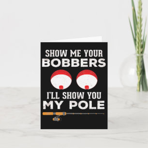 Funny Fishing-Geschenk für Men Gag-Spaß Zeigen Sie Karte
