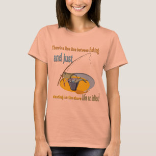 Funny Fishing Idiot T-Shirt