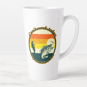 Funny Fishing kann heute nicht mehr funktionieren Milchtasse