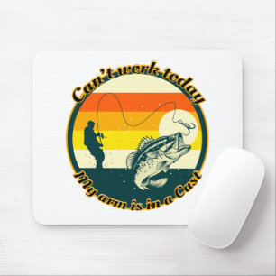 Funny Fishing kann heute nicht mehr funktionieren Mousepad