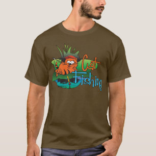 Funny Fishing - Katzenfischerei T-Shirt