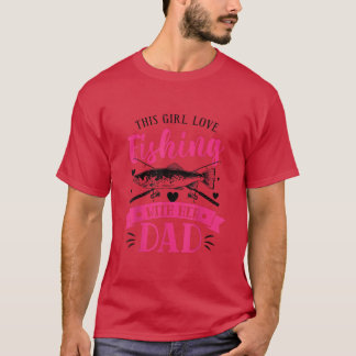 Funny Fishing Lover Graphic for Girls Fishing with T-Shirt