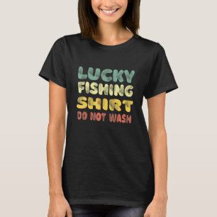 Funny Fishing Lucky Charm Fisherman Angler Petri H T-Shirt