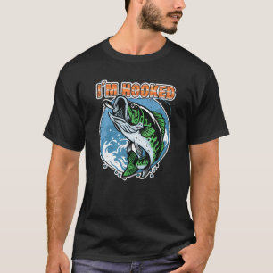 Funny Fishing Puff für Fischer T-Shirt