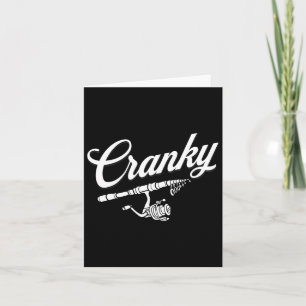Funny Fishing Reel Pub Shirt Karte