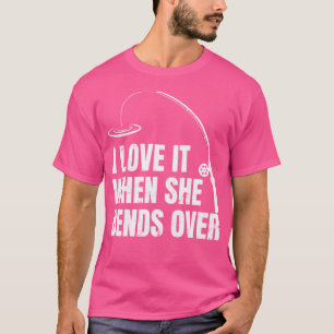 Funny Fishing Rod Joke for Fisherman Fisher Pub T-Shirt