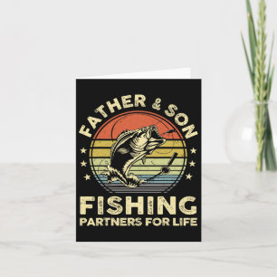 Funny Fishing Shirt Pater Son Matching B Fish Vate Karte