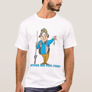Funny Fishing Shirt Spaß Angeln Große Fische