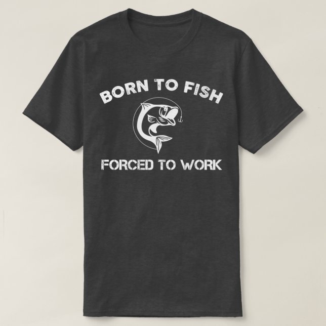 Funny Fishing Sprichwort Quotes Funny Gips für Fis T-Shirt (Design vorne)