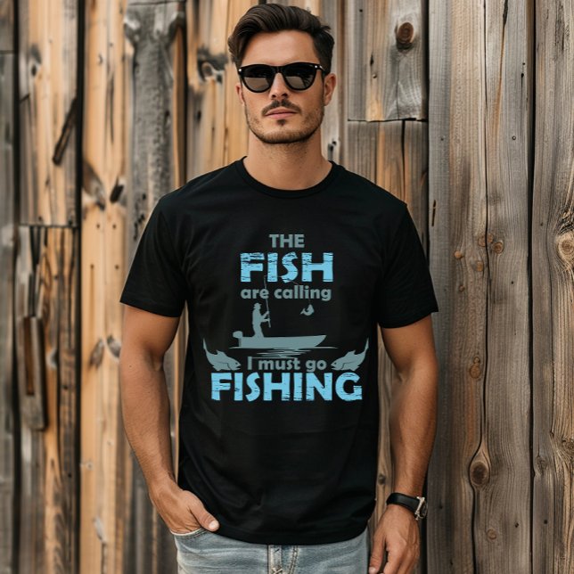 Funny Fishing Sprichwort T-Shirt (Von Creator hochgeladen)