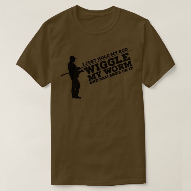 Funny Fishing T-Shirt (Design vorne)