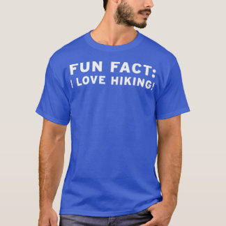 Funny Fit Active Healthy Gym Wandern Wandern Gif T-Shirt