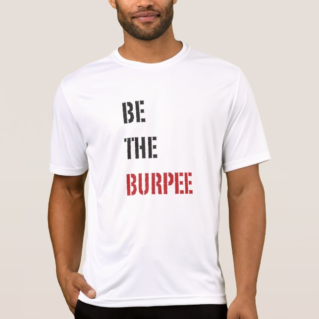 Funny Fitness Burpee Gym Spaß T-Shirt (Vorderseite)