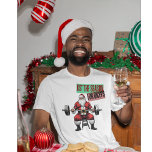 Funny Fitness Christmas Bicep Curls Barbell Tri-Blend Shirt<br><div class="desc">Das ist die Jahreszeit für Biceps! - die Weihnachtskarte zum Thema festliche Gymnastik ist eine lustige Weihnachtsgrüße der Fitness und das ideale Geschenk für den Trainer oder Gymnastikpartner in Ihrem Leben. Diese Karte verfügt über eine super starke und passende Santa Claus Hebe ein Barbell, komplett geschluckt. Der Weihnachtsmann, die fröhliche...</div>