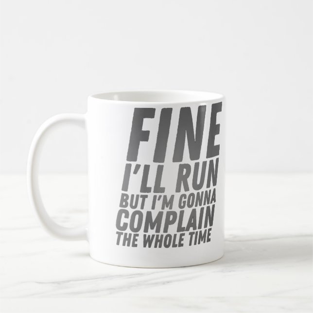 Funny Fitness Sport Running And Jogging Kaffeetasse (Links)