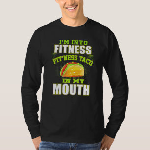 Funny Fitness Taco Feinschmecker Mexicanisches Foo T-Shirt