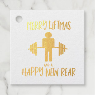 Funny Fitness Weihnachts-Weihnachtslehrer Geschenkanhänger