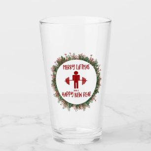 Funny Fitness Weihnachts-Weihnachtslehrer Glas