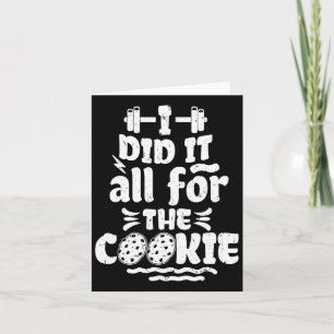 Funny Fitness Workout Gym Weight Lifting Bodybuild Karte