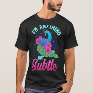 Funny Flamboyant Peacock Lovers Gift T-Shirt