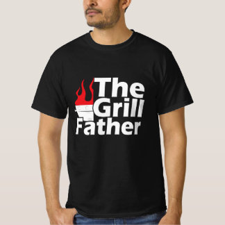 Funny Flames GrillVater T-Shirt