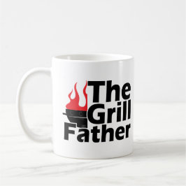 Funny Flames Vatertag Grillvater Kaffeetasse