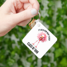 Funny Flamingo Custom School Class Wiedersehen