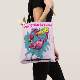 Funny Flamingo Pickleball